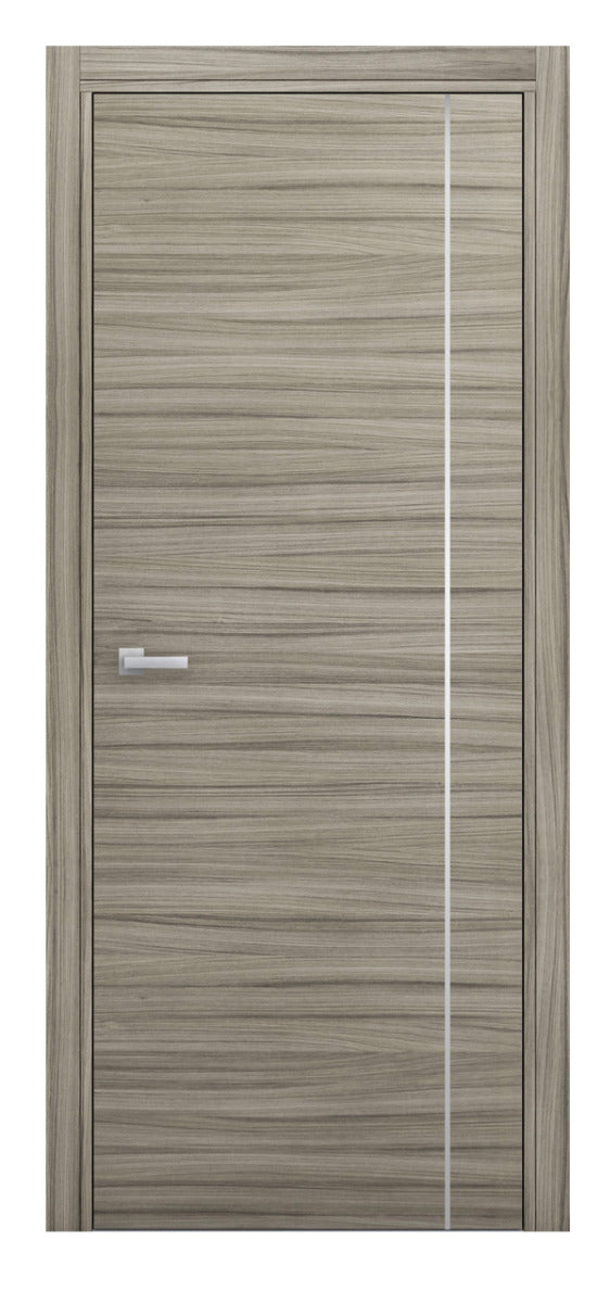 Nova Braga 1VR Palissandro Matrix Laminated Modern Interior Door