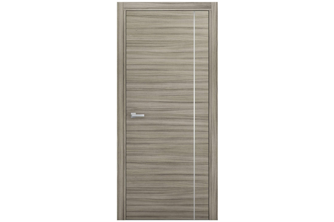 Nova Braga 1VR Palissandro Matrix Laminated Modern Interior Door - Single Door