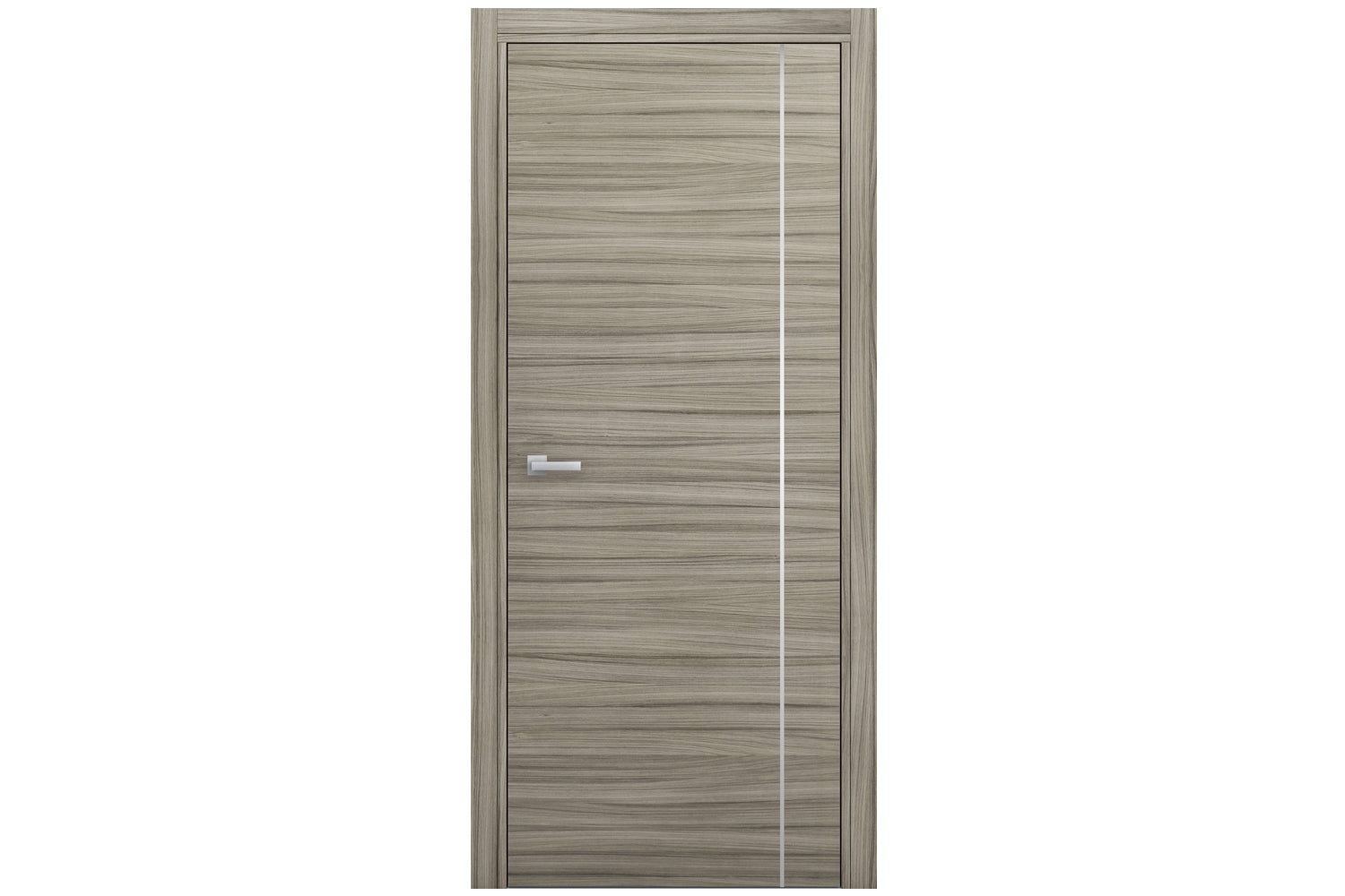 Nova Braga 1VR Palissandro Matrix Laminated Modern Interior Door - Single Door
