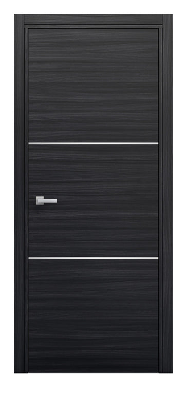 Nova Braga 2H Blu Matrix Laminated Modern Interior Door