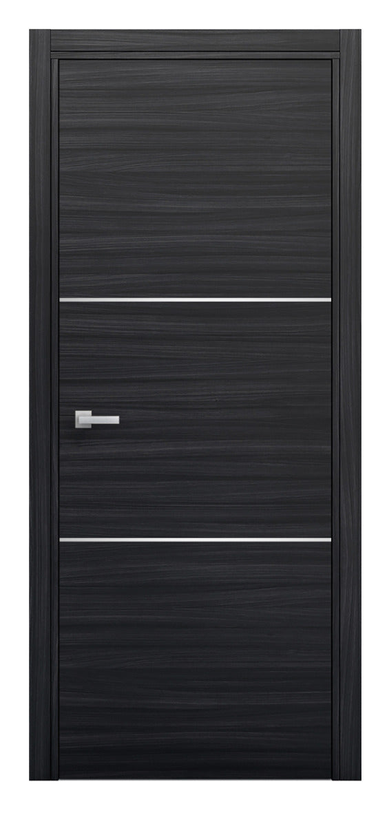 Nova Braga 2H Blu Matrix Laminated Modern Interior Door