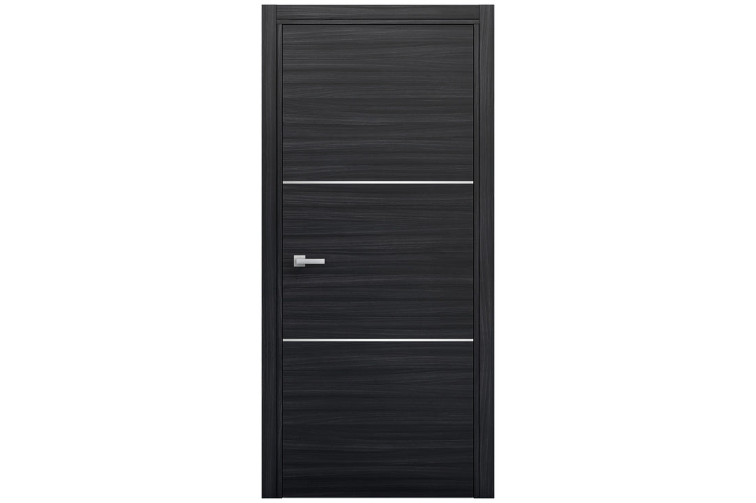 Nova Braga 2H Blu Matrix Laminated Modern Interior Door - Single Door