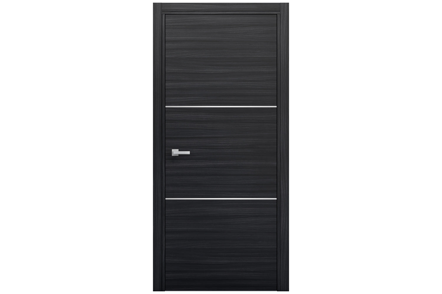 Nova Braga 2H Blu Matrix Laminated Modern Interior Door - Single Door