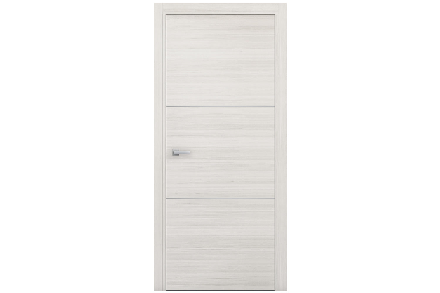 Nova Braga 2H Crema Matrix Laminated Modern Interior Door - Single Door