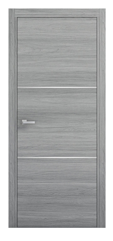 Nova Braga 2H Olmo Matrix Laminated Modern Interior Door