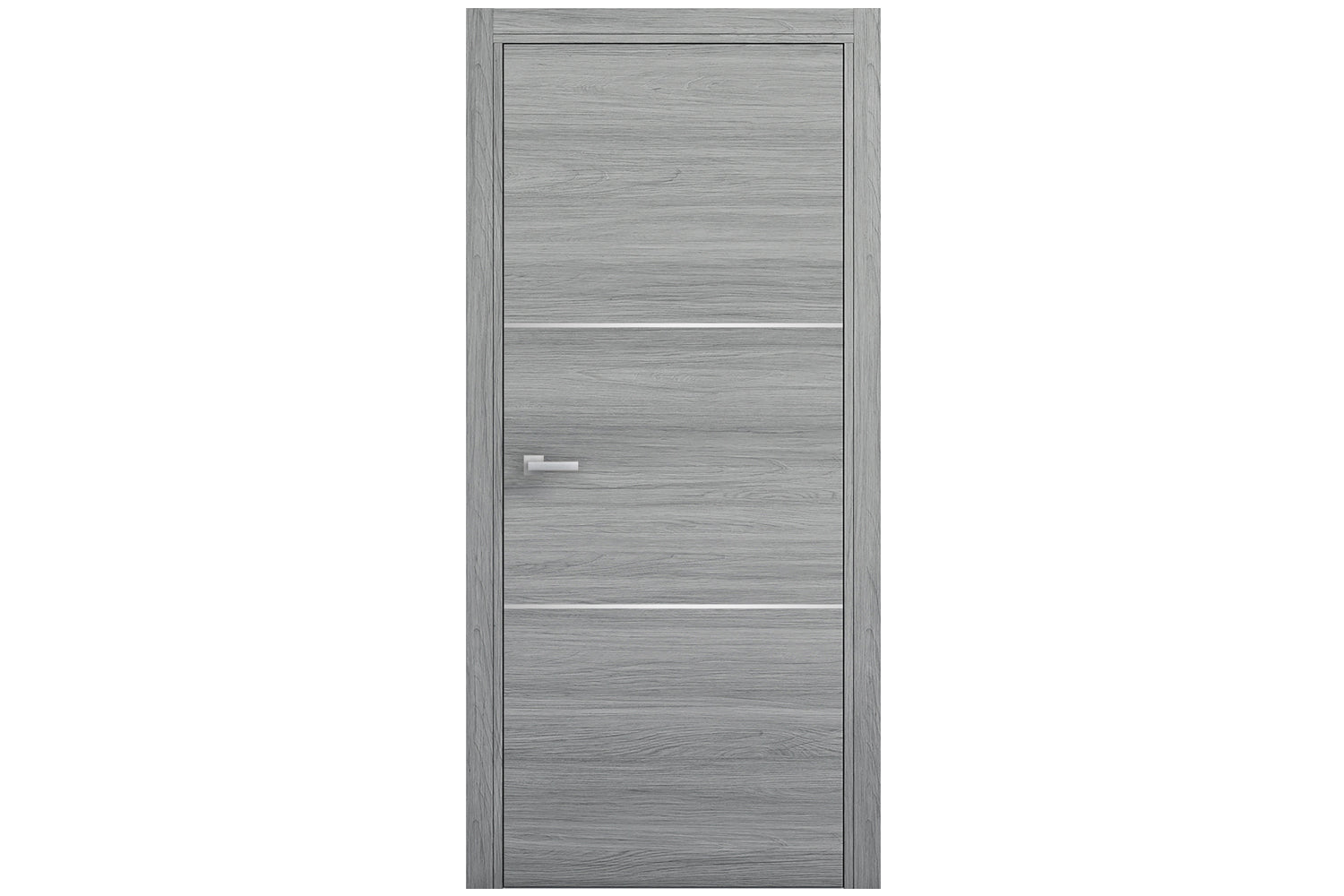 Nova Braga 2H Olmo Matrix Laminated Modern Interior Door - Single Door