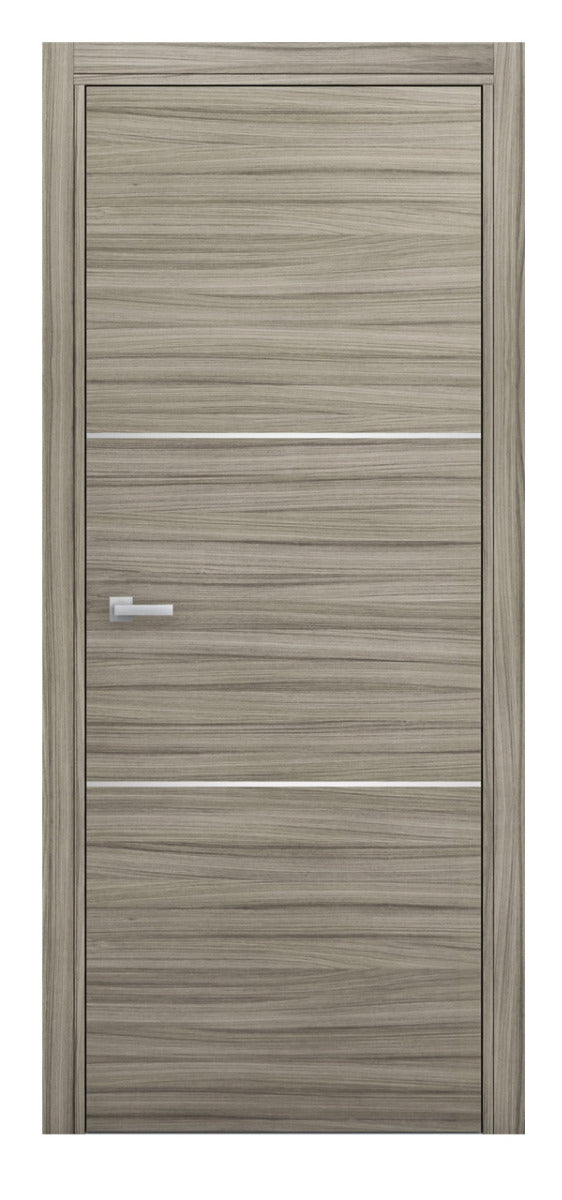 Nova Braga 2H Palissandro Matrix Laminated Modern Interior Door