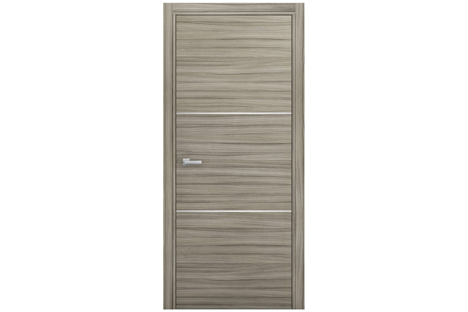 Nova Braga 2H Palissandro Matrix Laminated Modern Interior Door - Single Door