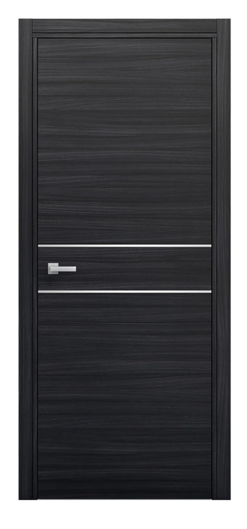 Nova Braga 2HC Blu Matrix Laminated Modern Interior Door