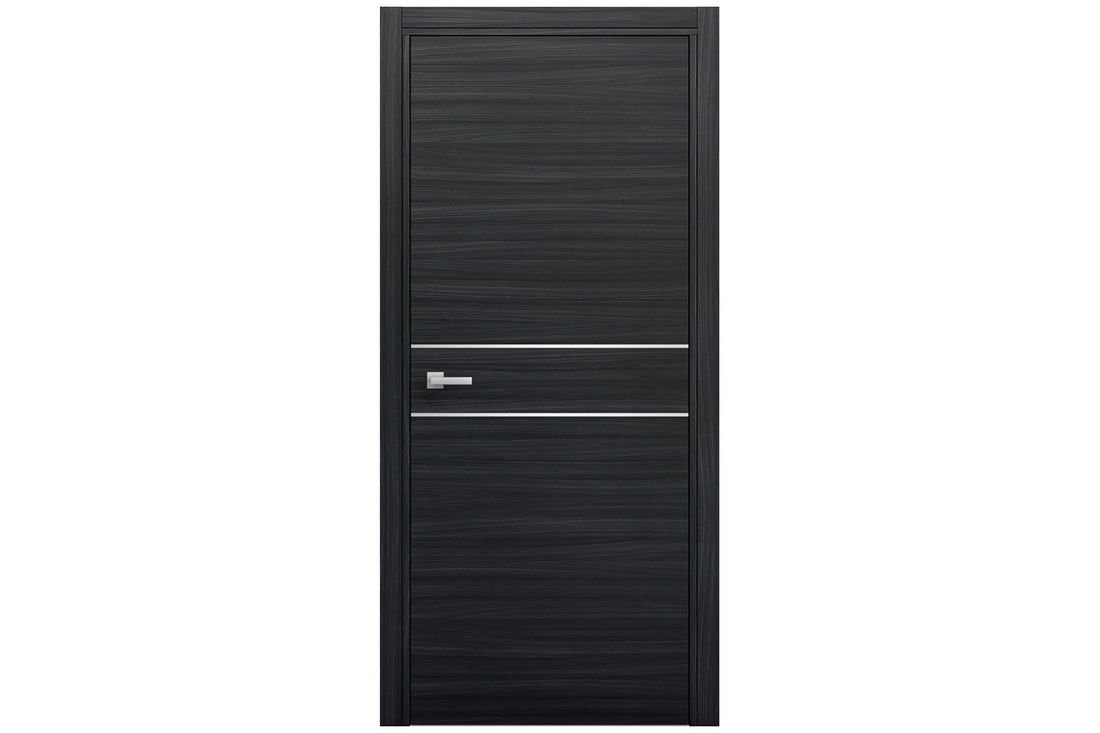 Nova Braga 2HC Blu Matrix Laminated Modern Interior Door - Single Door