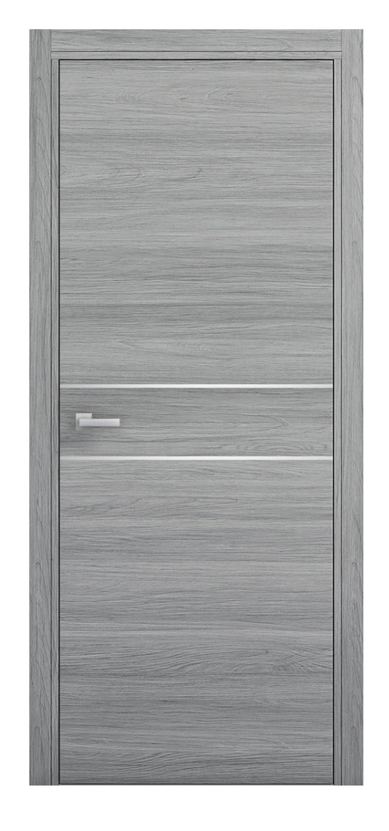 Nova Braga 2HC Olmo Matrix Laminated Modern Interior Door