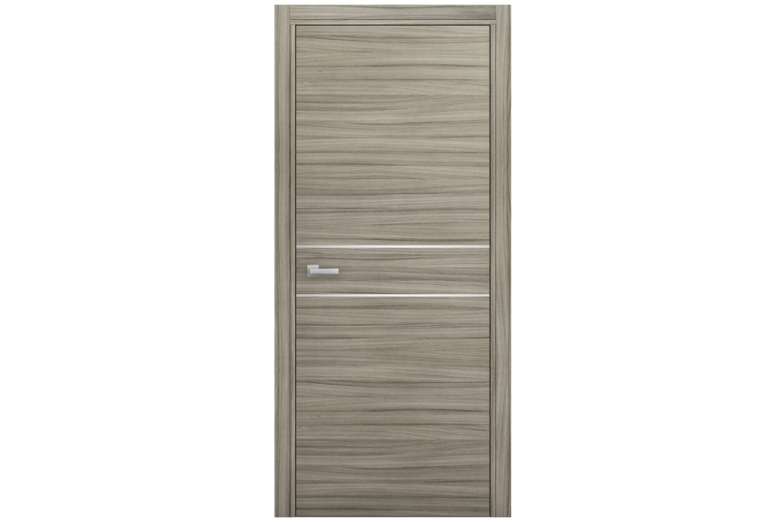 Nova Braga 2HC Palissandro Matrix Laminated Modern Interior Door - Single Door