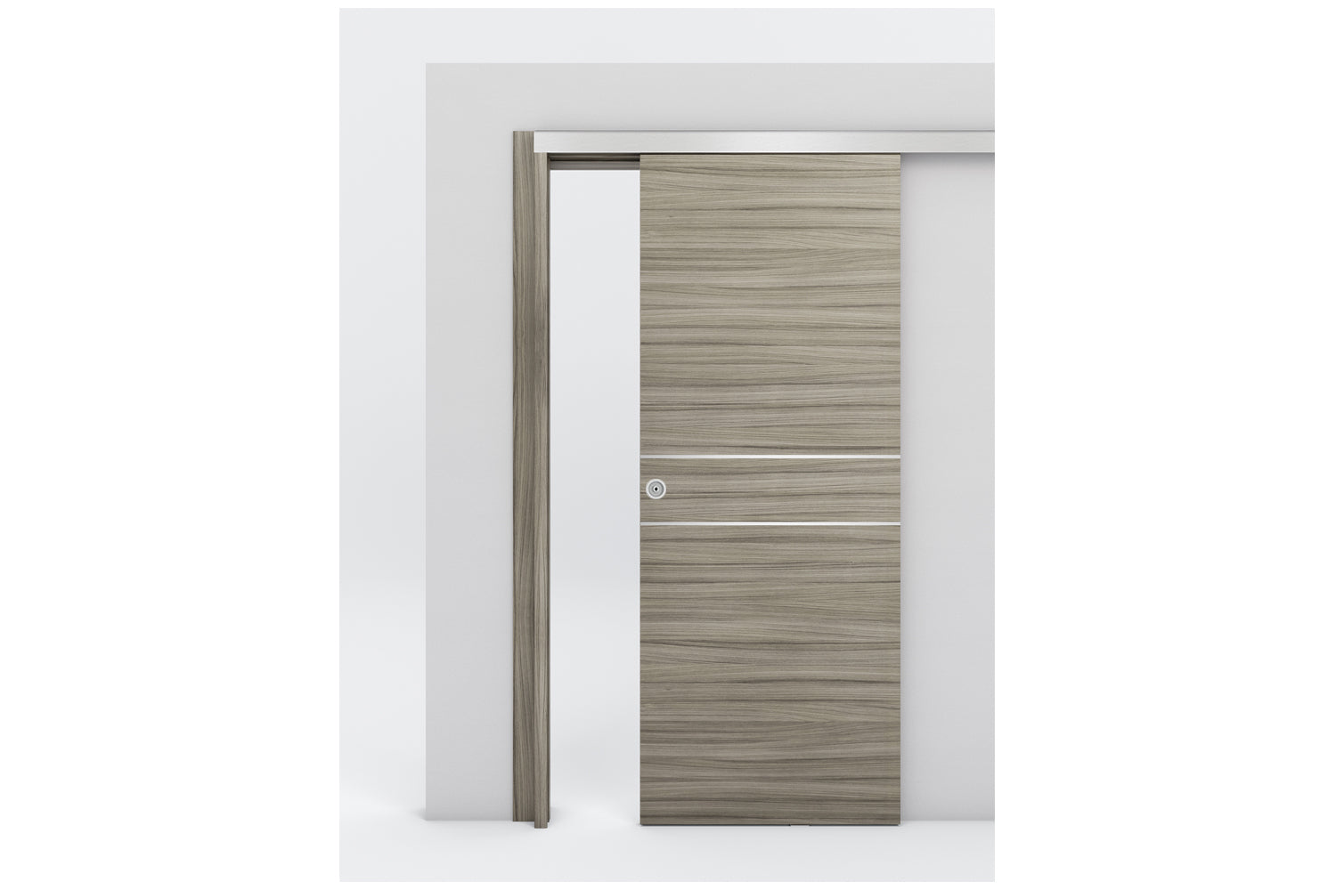 Nova Braga 2HC Palissandro Matrix Laminated Modern Interior Door - Bypass Door