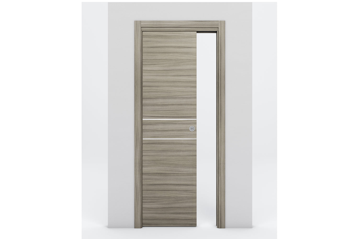 Nova Braga 2HC Palissandro Matrix Laminated Modern Interior Door - Single Pocket