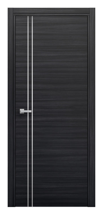 Nova Braga 2V Blu Matrix Laminated Modern Interior Door