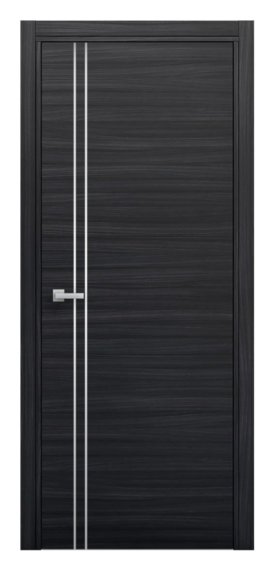 Nova Braga 2V Blu Matrix Laminated Modern Interior Door