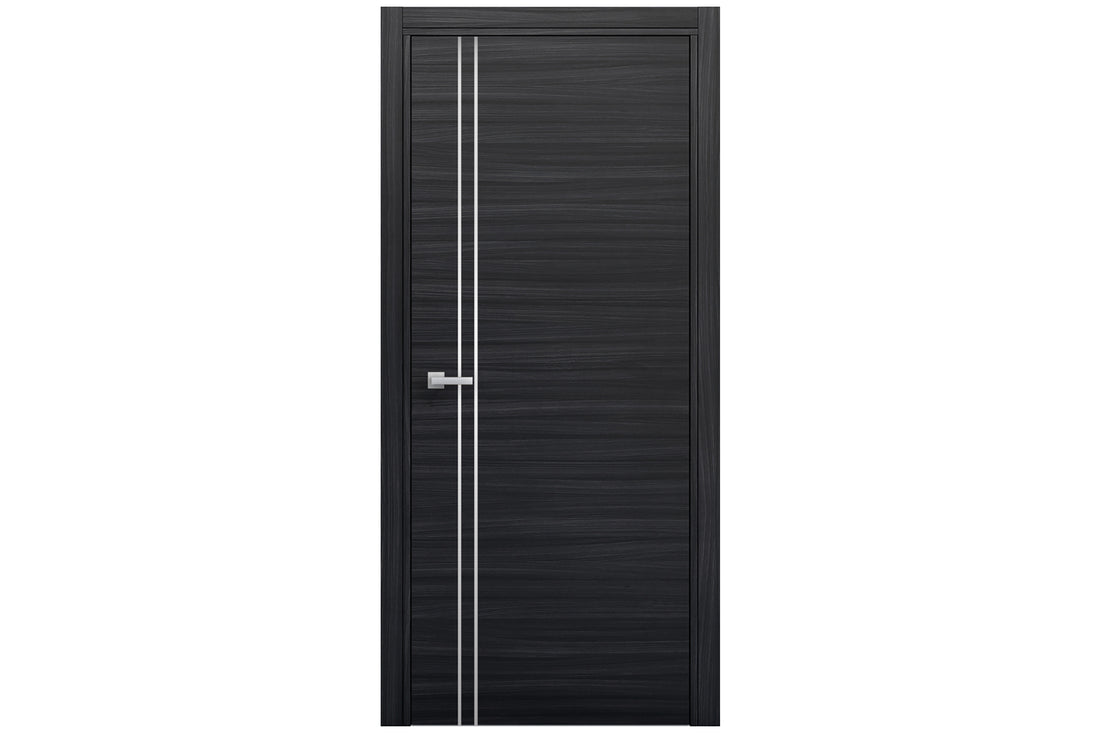 Nova Braga 2V Blu Matrix Laminated Modern Interior Door - Single Door