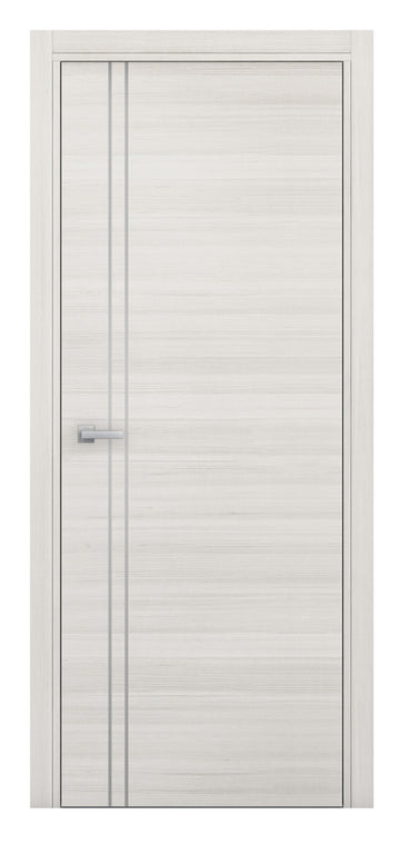 Nova Braga 2V Crema Matrix Laminated Modern Interior Door