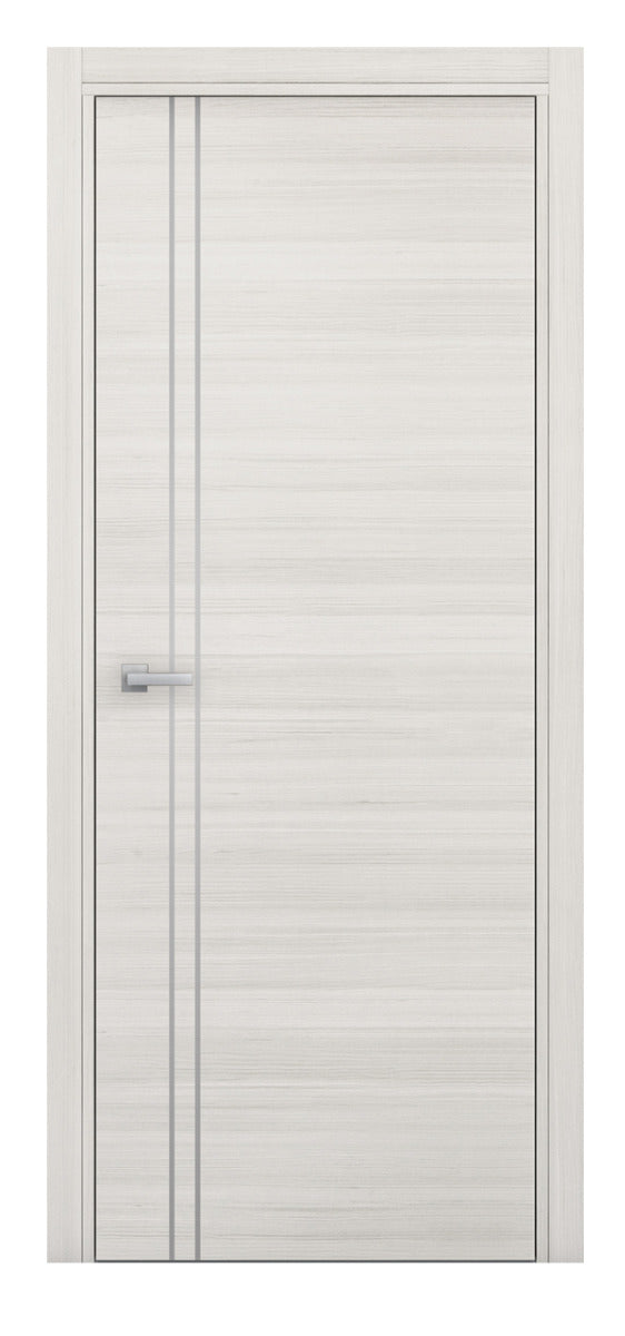 Nova Braga 2V Crema Matrix Laminated Modern Interior Door