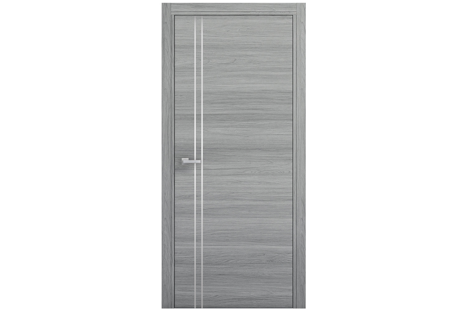 Nova Braga 2V Olmo Matrix Laminated Modern Interior Door - Single Door