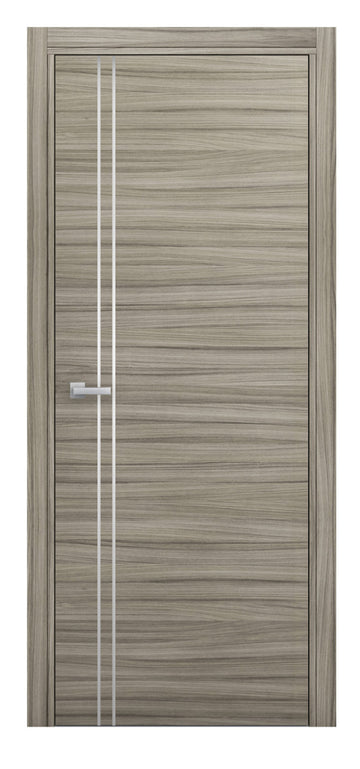 Nova Braga 2V Palissandro Matrix Laminated Modern Interior Door