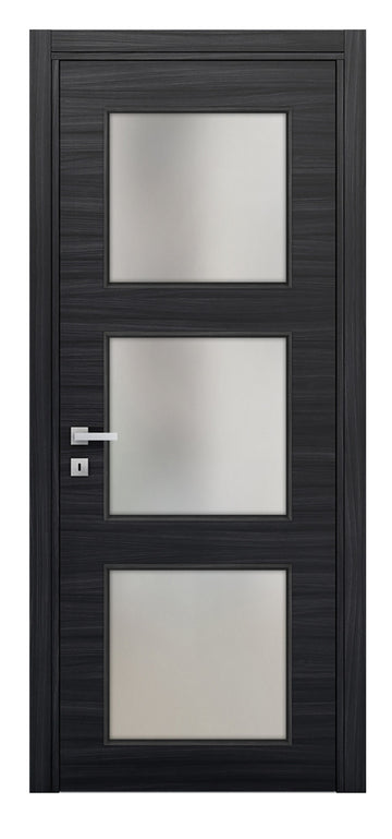 Nova Braga 3 Lite Blu Matrix Laminated Modern Interior Door