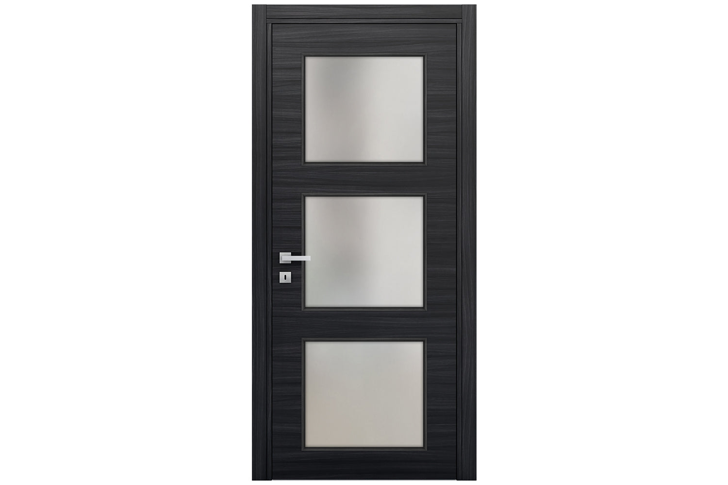 Nova Braga 3 Lite Blu Matrix Laminated Modern Interior Door - Single Door