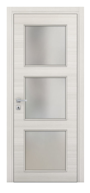 Nova Braga 3 Lite Crema Matrix Laminated Modern Interior Door