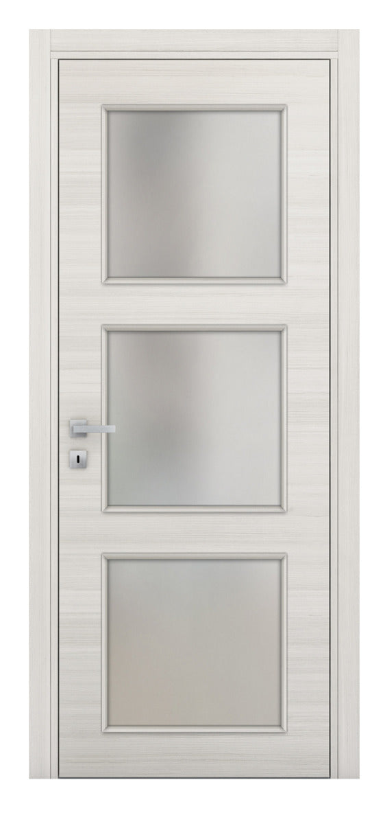 Nova Braga 3 Lite Crema Matrix Laminated Modern Interior Door