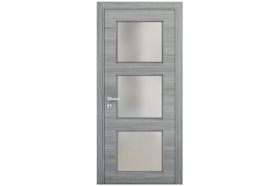 Nova Braga 3 Lite Olmo Matrix Laminated Modern Interior Door - Single Door