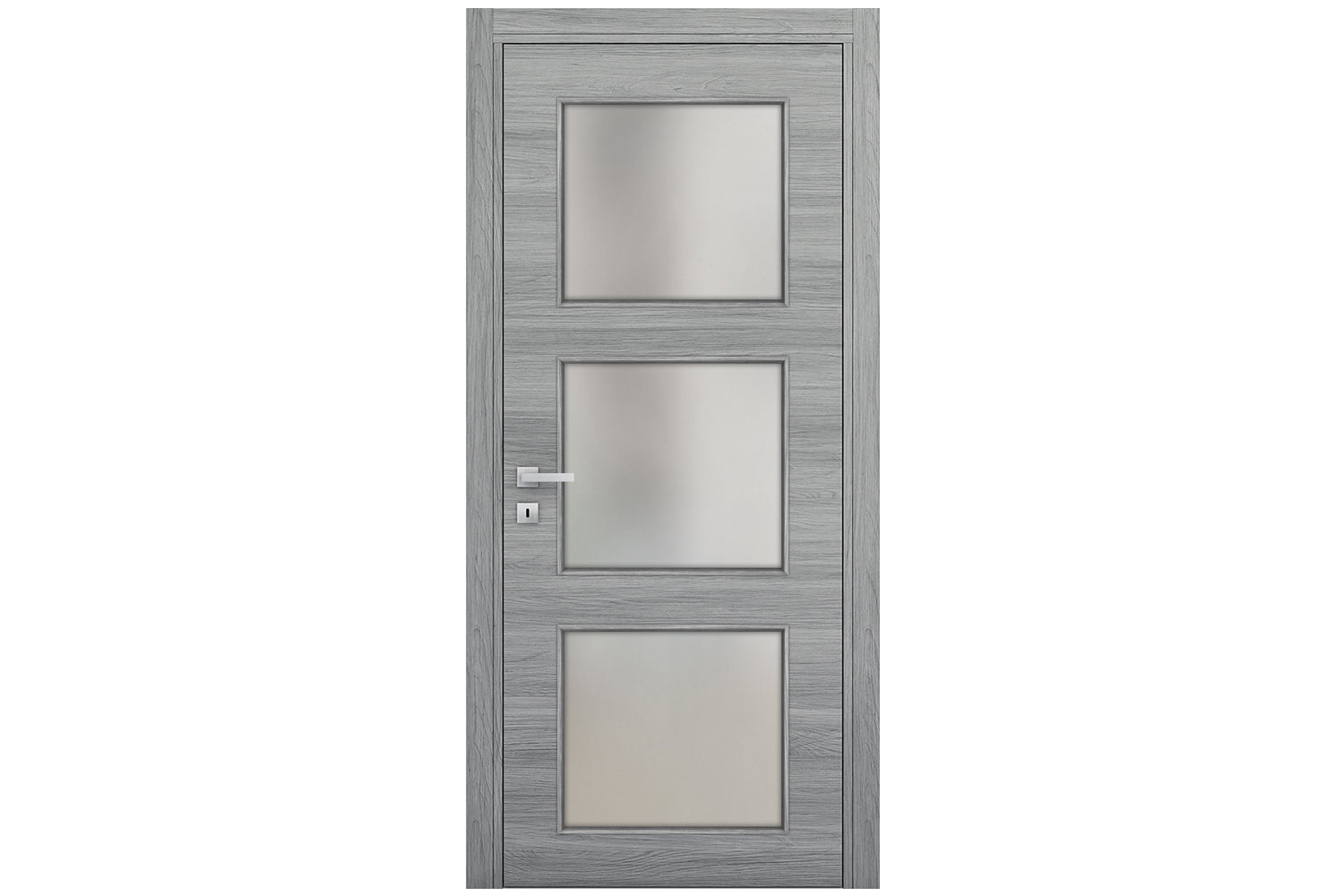 Nova Braga 3 Lite Olmo Matrix Laminated Modern Interior Door - Single Door