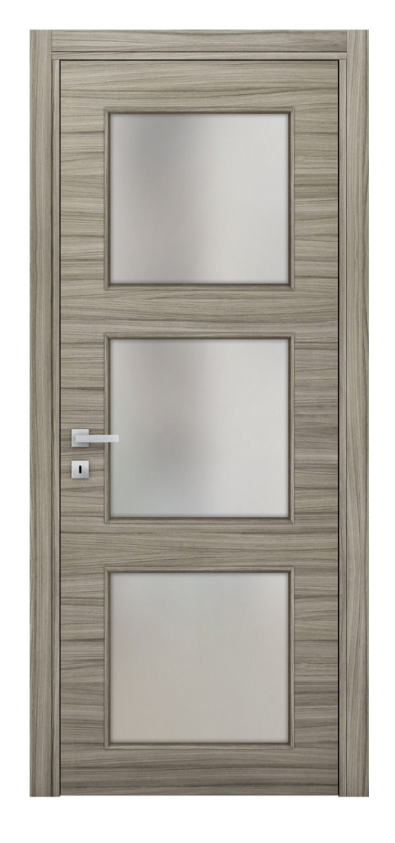 Nova Braga 3 Lite Palissandro Matrix Laminated Modern Interior Door