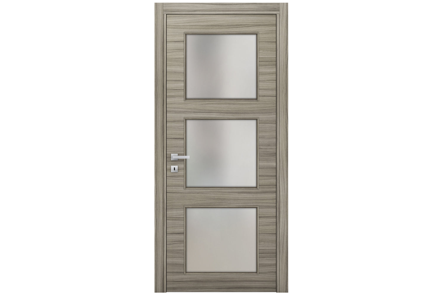 Nova Braga 3 Lite Palissandro Matrix Laminated Modern Interior Door - Single Door