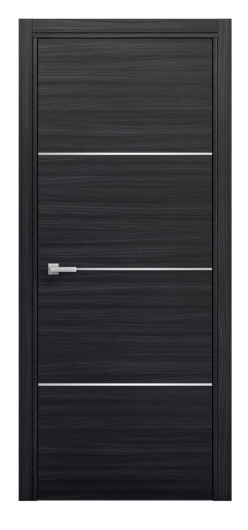Nova Braga 3H Blu Matrix Laminated Modern Interior Door