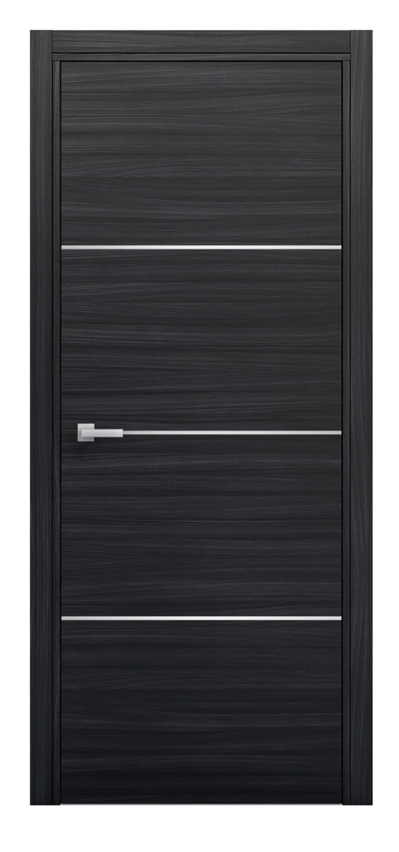 Nova Braga 3H Blu Matrix Laminated Modern Interior Door