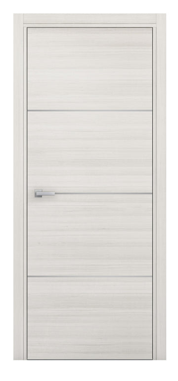 Nova Braga 3H Crema Matrix Laminated Modern Interior Door