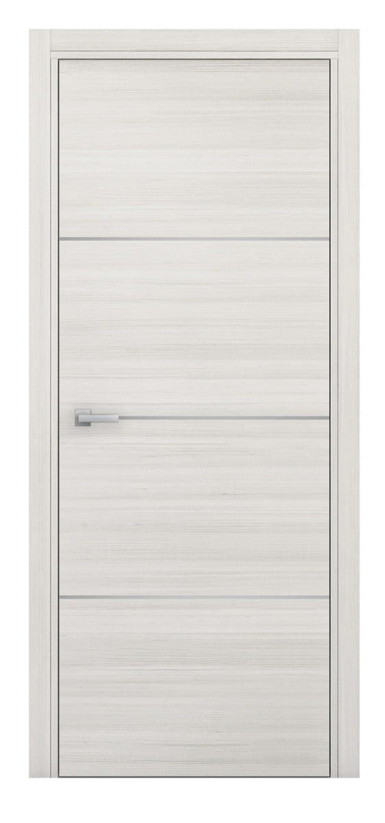 Nova Braga 3H Crema Matrix Laminated Modern Interior Door