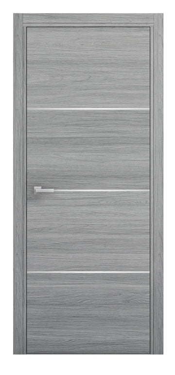Nova Braga 3H Olmo Matrix Laminated Modern Interior Door