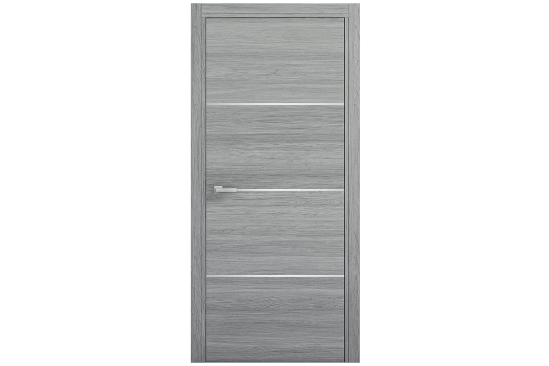 Nova Braga 3H Olmo Matrix Laminated Modern Interior Door - Single Door