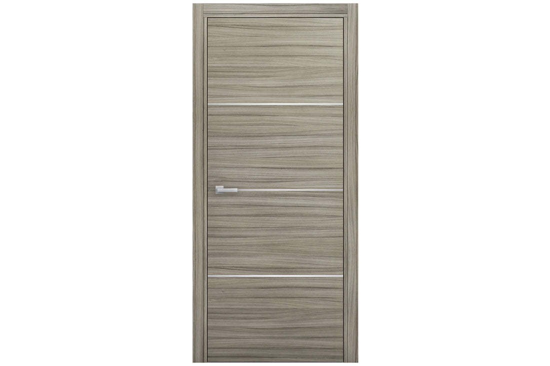 Nova Braga 3H Palissandro Matrix Laminated Modern Interior Door - Single Door