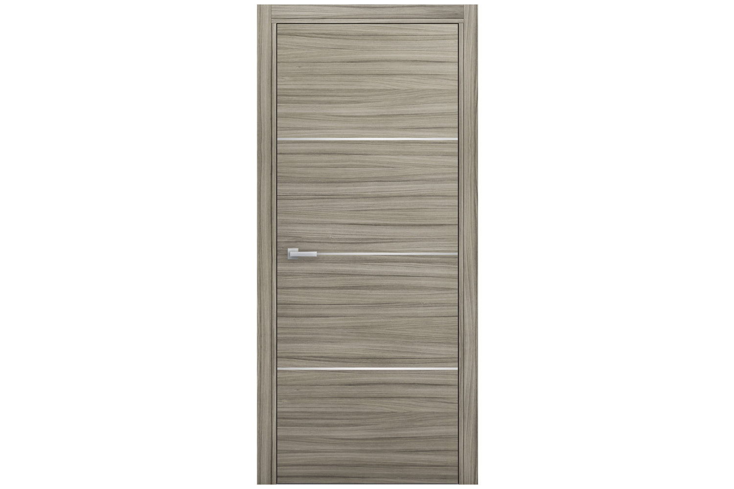 Nova Braga 3H Palissandro Matrix Laminated Modern Interior Door - Single Door