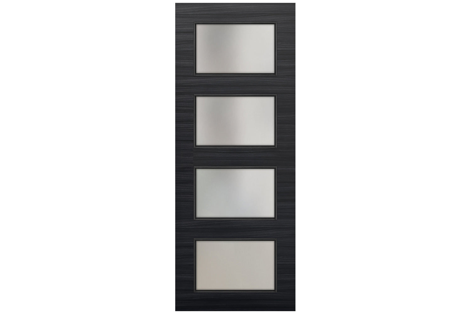 Nova Braga 4 Lite Blu Matrix Laminated Modern Interior Door - Slab