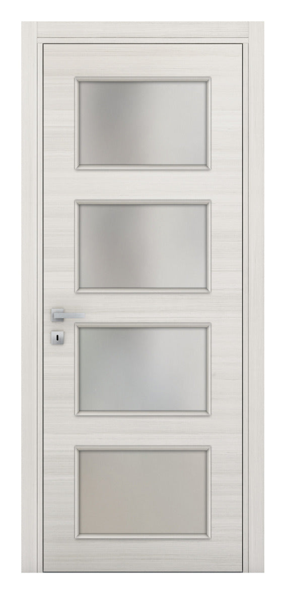 Nova Braga 4 Lite Crema Matrix Laminated Modern Interior Door