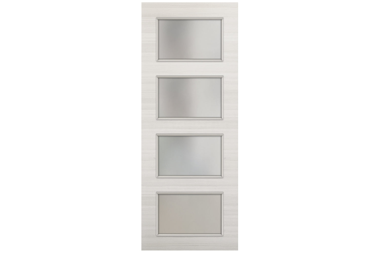 Nova Braga 4 Lite Crema Matrix Laminated Modern Interior Door - Slab