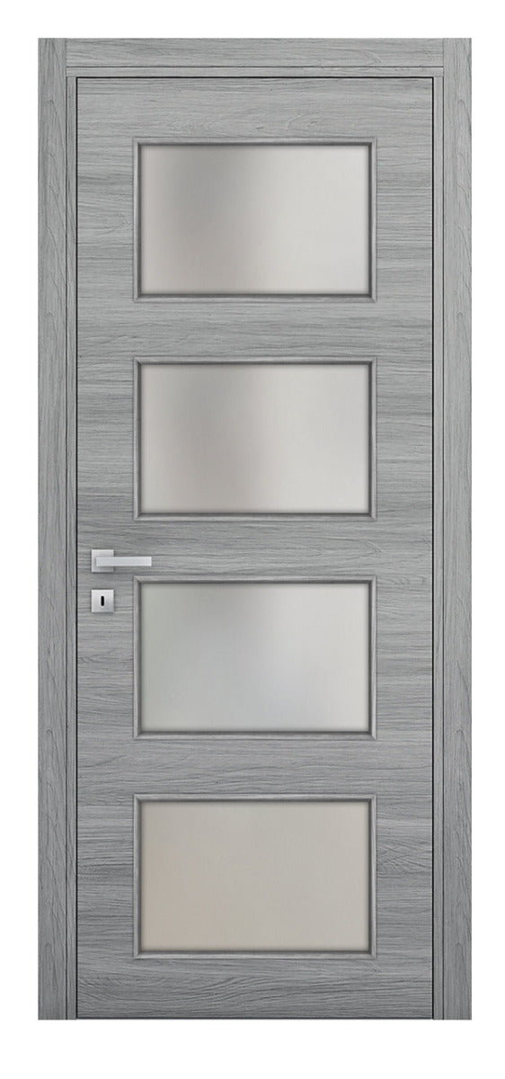 Nova Braga 4 Lite Olmo Matrix Laminated Modern Interior Door