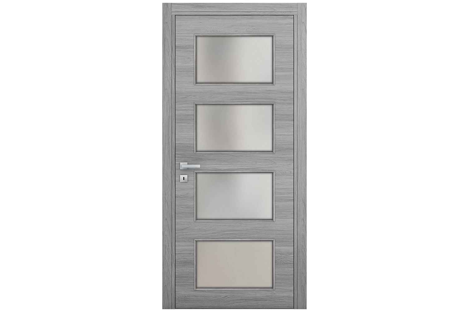 Nova Braga 4 Lite Olmo Matrix Laminated Modern Interior Door - Single Door