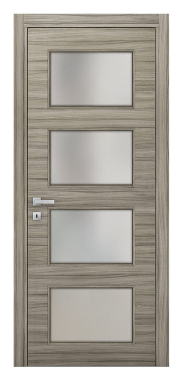 Nova Braga 4 Lite Palissandro Matrix Laminated Modern Interior Door