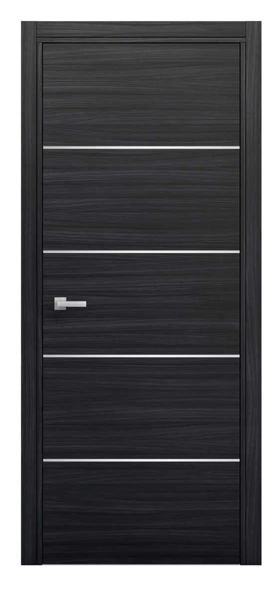 Nova Braga 4H Blu Matrix Laminated Modern Interior Door