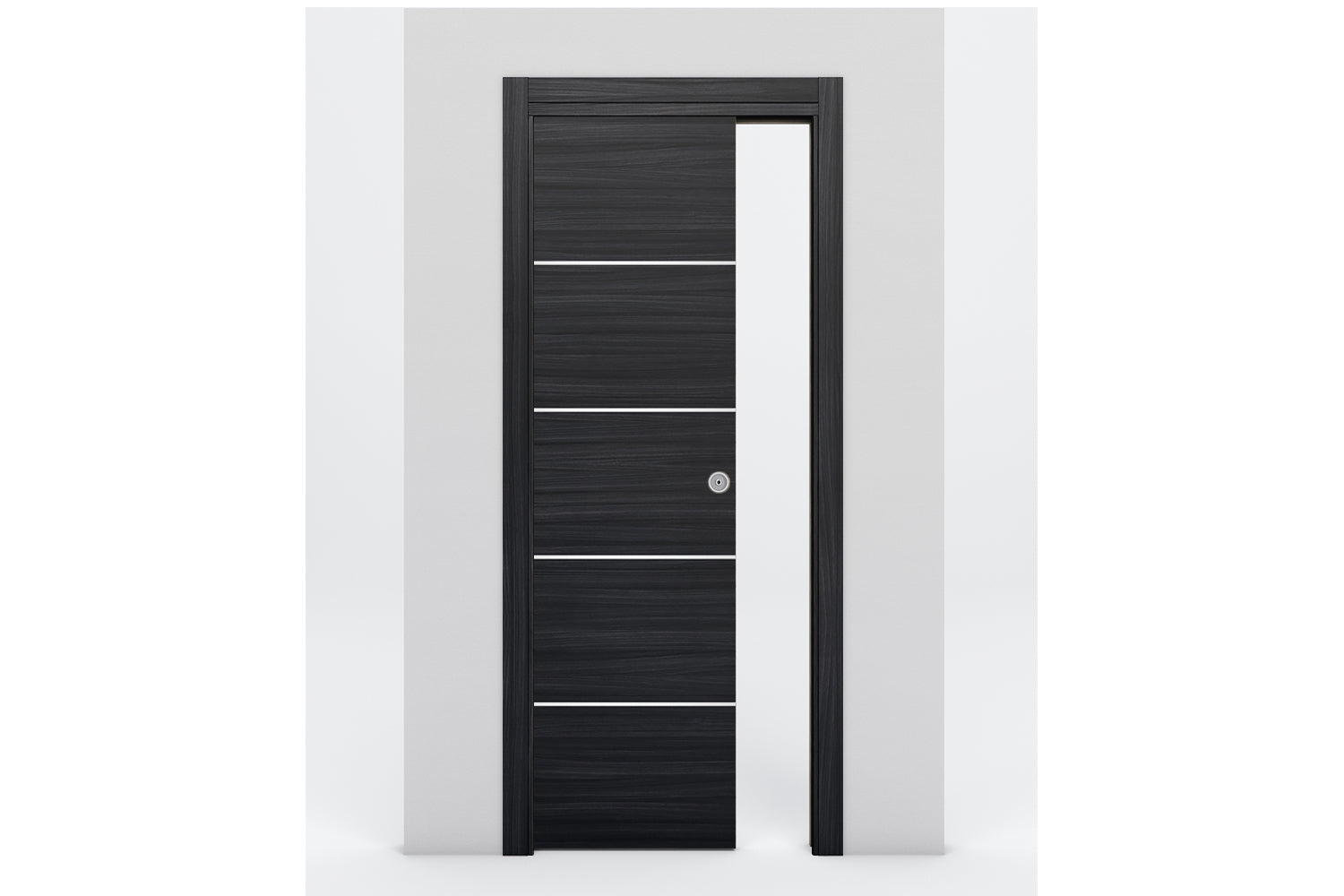 Nova Braga 4H Blu Matrix Laminated Modern Interior Door - Single Pocket