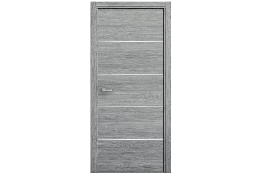 Nova Braga 4H Olmo Matrix Laminated Modern Interior Door - Single Door